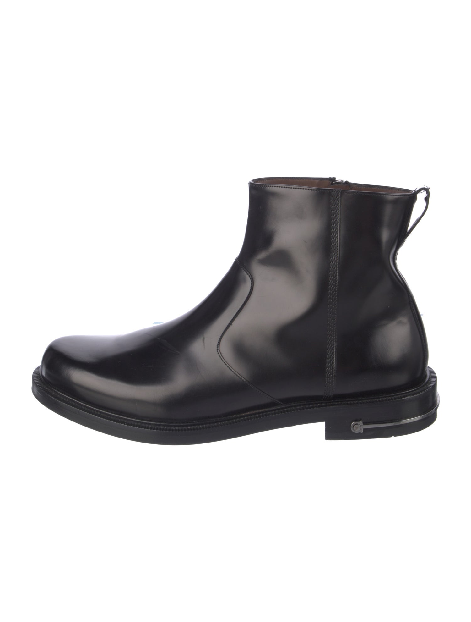 Salvatore Ferragamo Leather Chelsea Boots