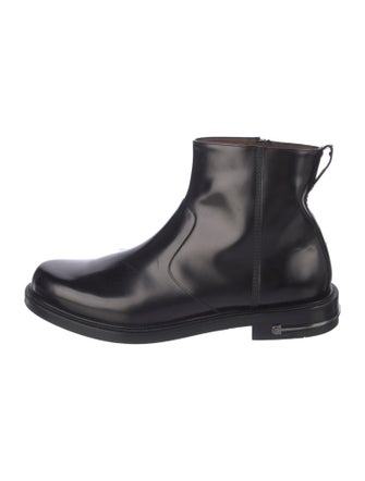 Salvatore Ferragamo Leather Chelsea Boots