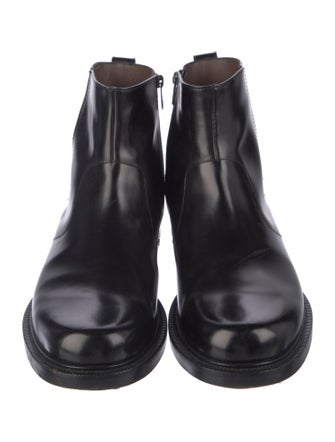 Salvatore Ferragamo Leather Chelsea Boots