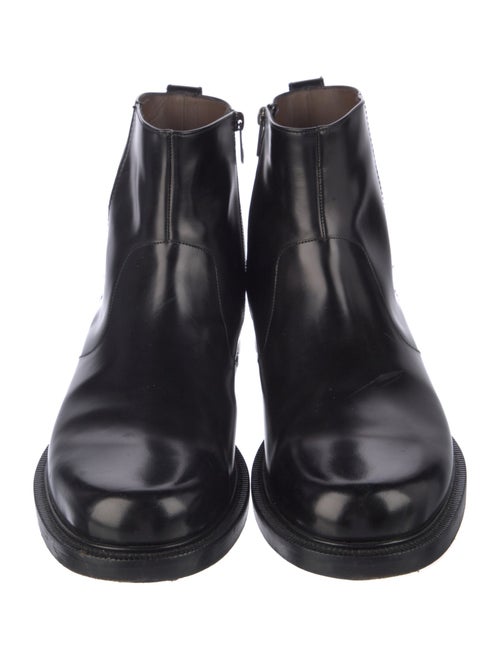 Salvatore Ferragamo Leather Chelsea Boots