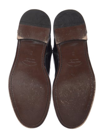 Salvatore Ferragamo Leather Chelsea Boots