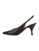 Salvatore Ferragamo Leather Slingback Pumps