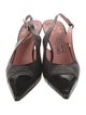 Salvatore Ferragamo Leather Slingback Pumps