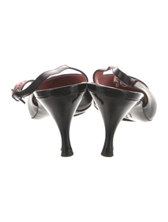 Salvatore Ferragamo Leather Slingback Pumps