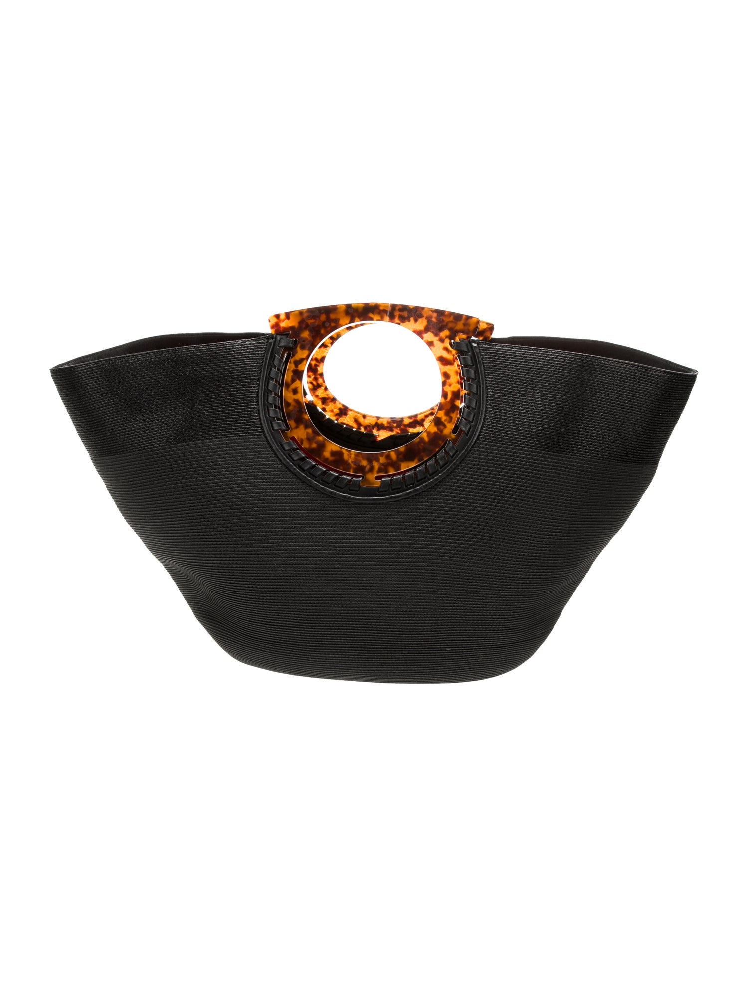 Salvatore Ferragamo Raffia Evening Bag