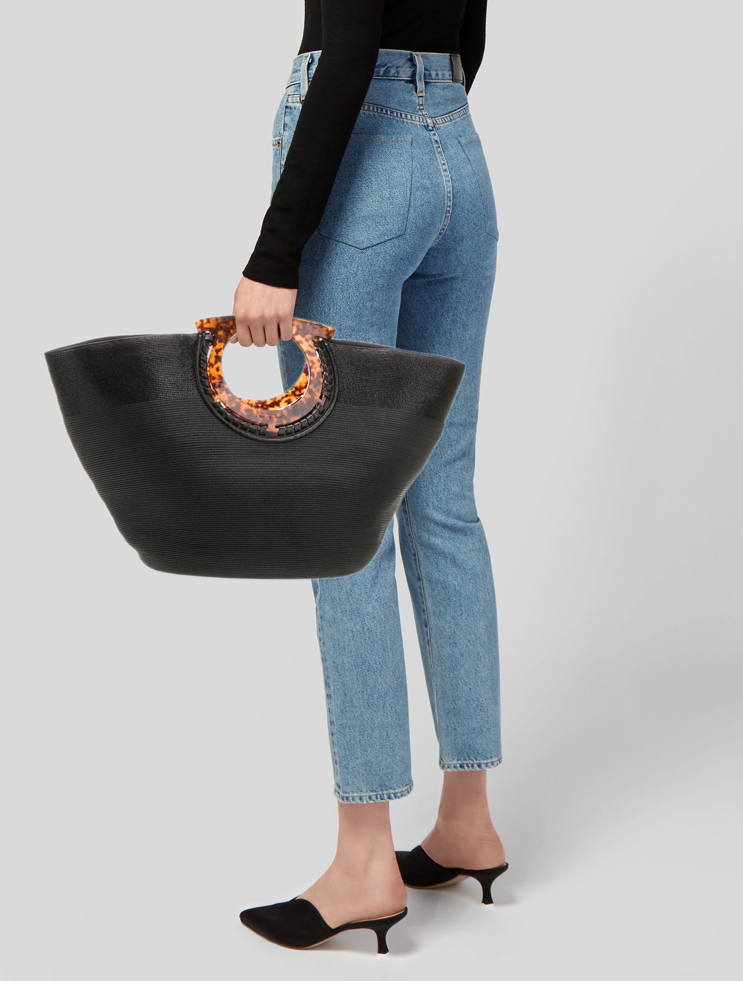 Salvatore Ferragamo Raffia Evening Bag