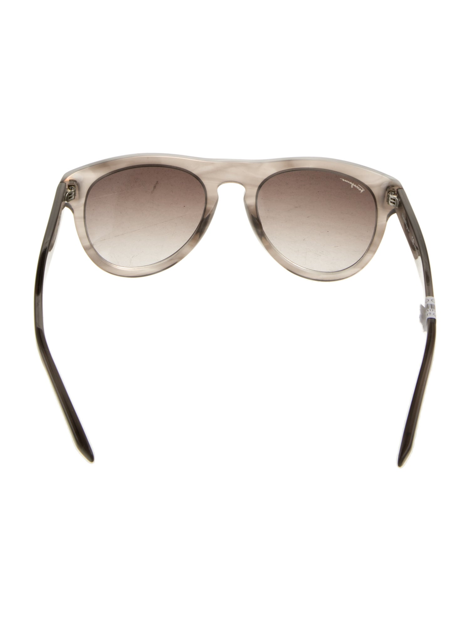 Salvatore Ferragamo Aviator Gradient Sunglasses