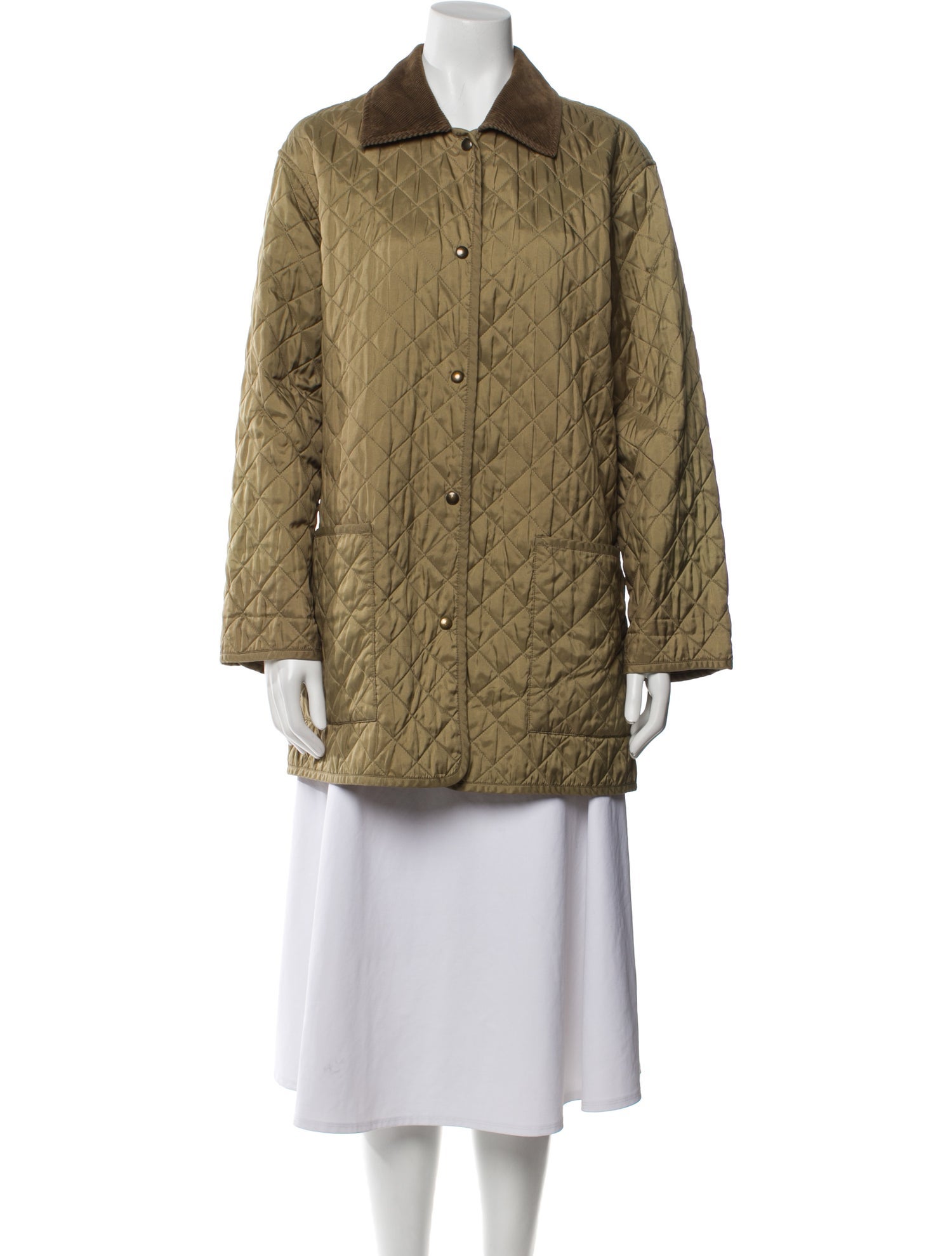 Salvatore Ferragamo Faux Fur Jacket