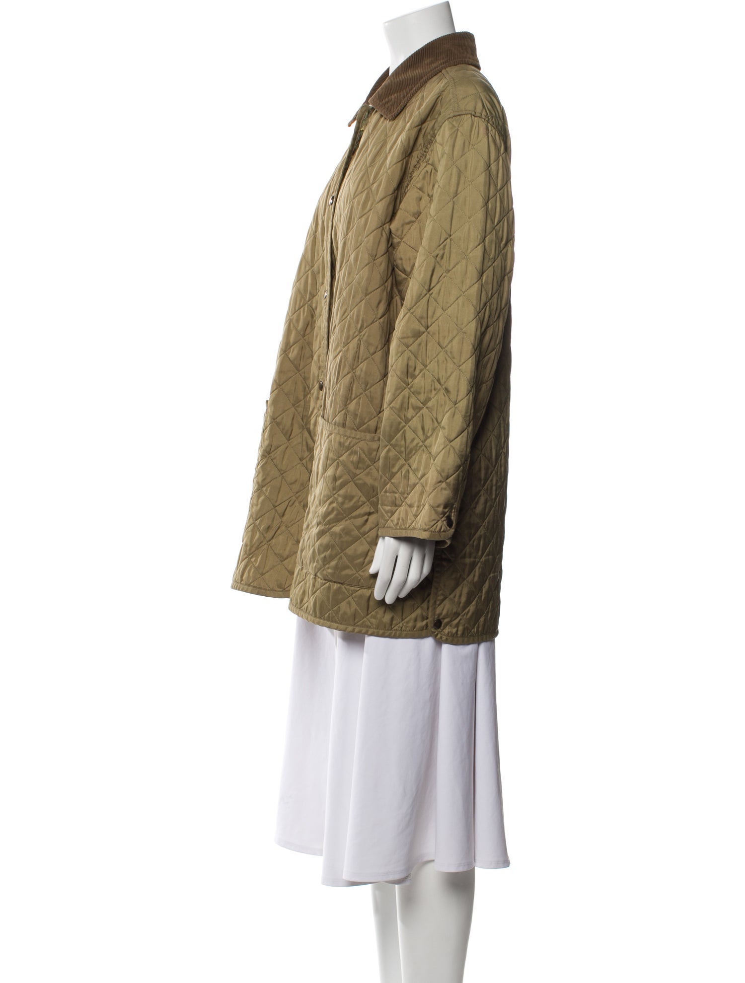 Salvatore Ferragamo Faux Fur Jacket