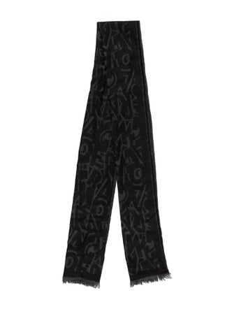 Salvatore Ferragamo Wool Printed Scarf