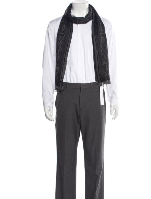 Salvatore Ferragamo Wool Printed Scarf