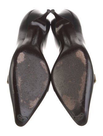 Salvatore Ferragamo Leather Ballet Flats