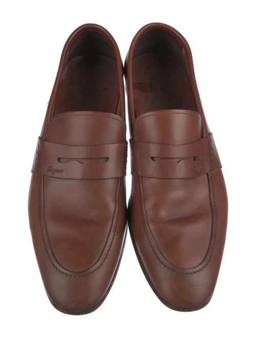 Salvatore Ferragamo Leather Dress Loafers