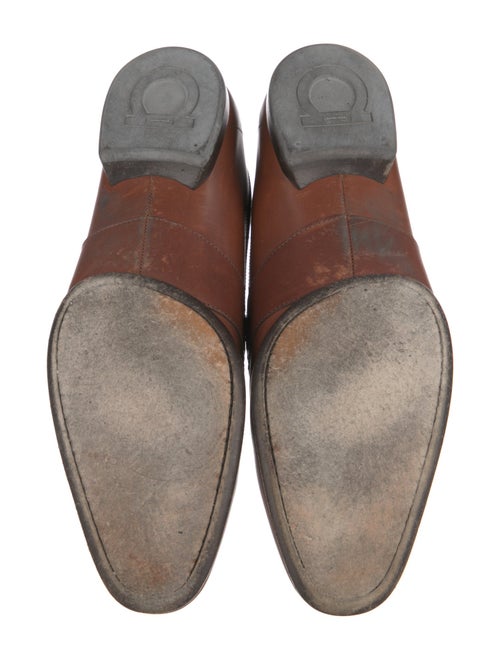 Salvatore Ferragamo Leather Dress Loafers