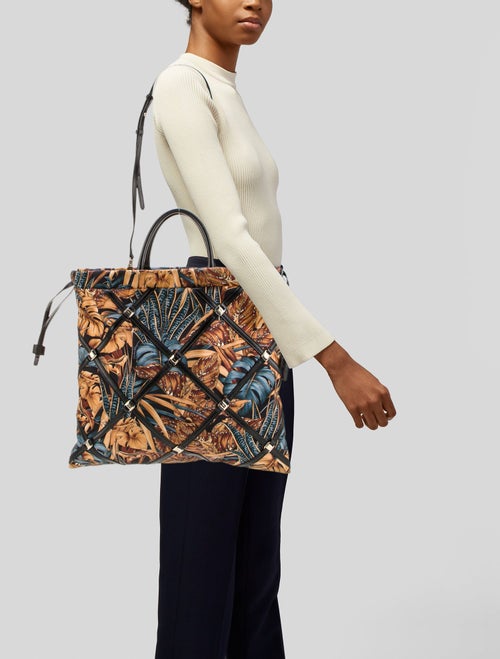 Salvatore Ferragamo Canvas Crossbody Bag