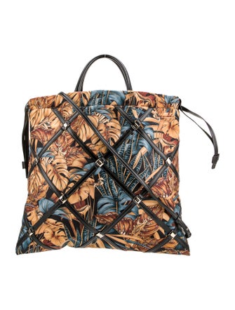 Salvatore Ferragamo Canvas Crossbody Bag