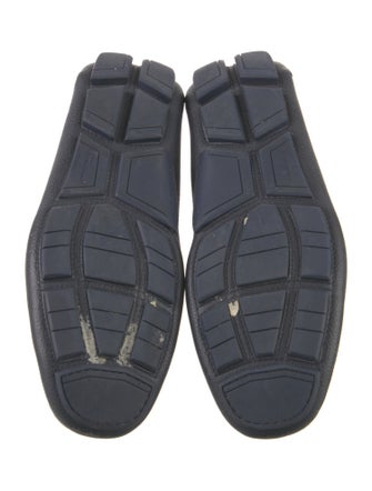 Salvatore Ferragamo Gancini Logo Leather Drivers