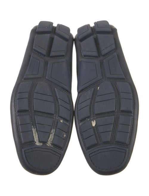 Salvatore Ferragamo Gancini Logo Leather Drivers