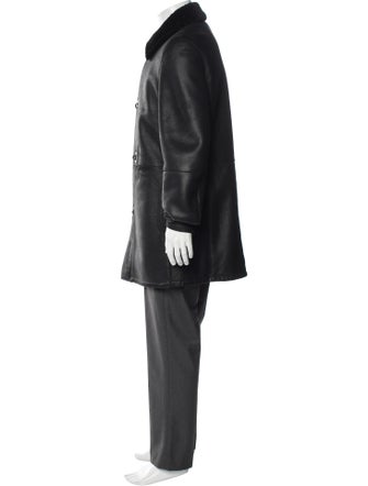 Salvatore Ferragamo Shearling Overcoat