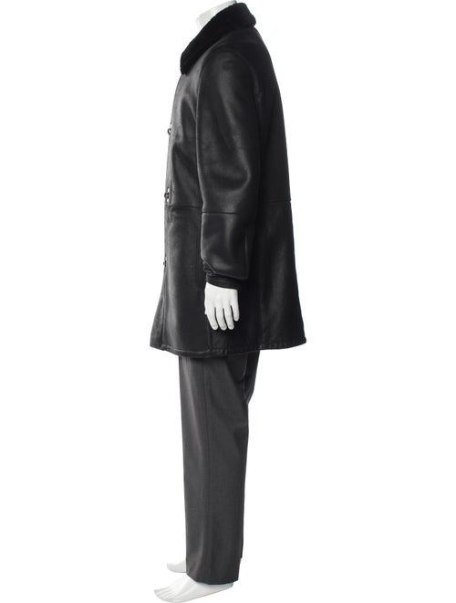 Salvatore Ferragamo Shearling Overcoat