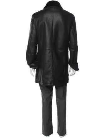 Salvatore Ferragamo Shearling Overcoat