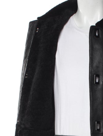 Salvatore Ferragamo Shearling Overcoat