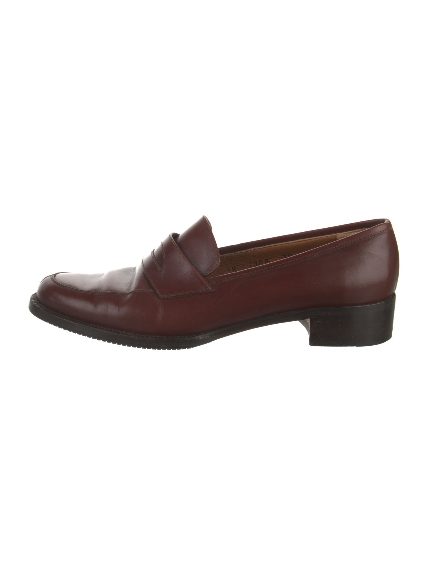 Salvatore Ferragamo Gancini Logo Leather Loafers