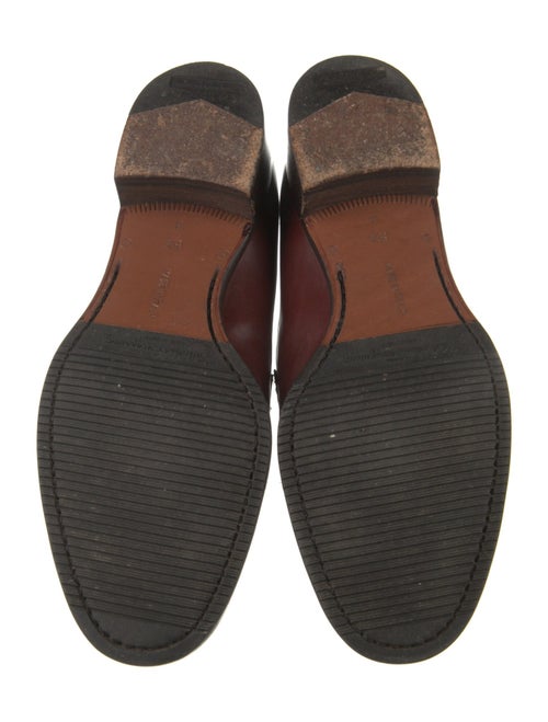 Salvatore Ferragamo Gancini Logo Leather Loafers