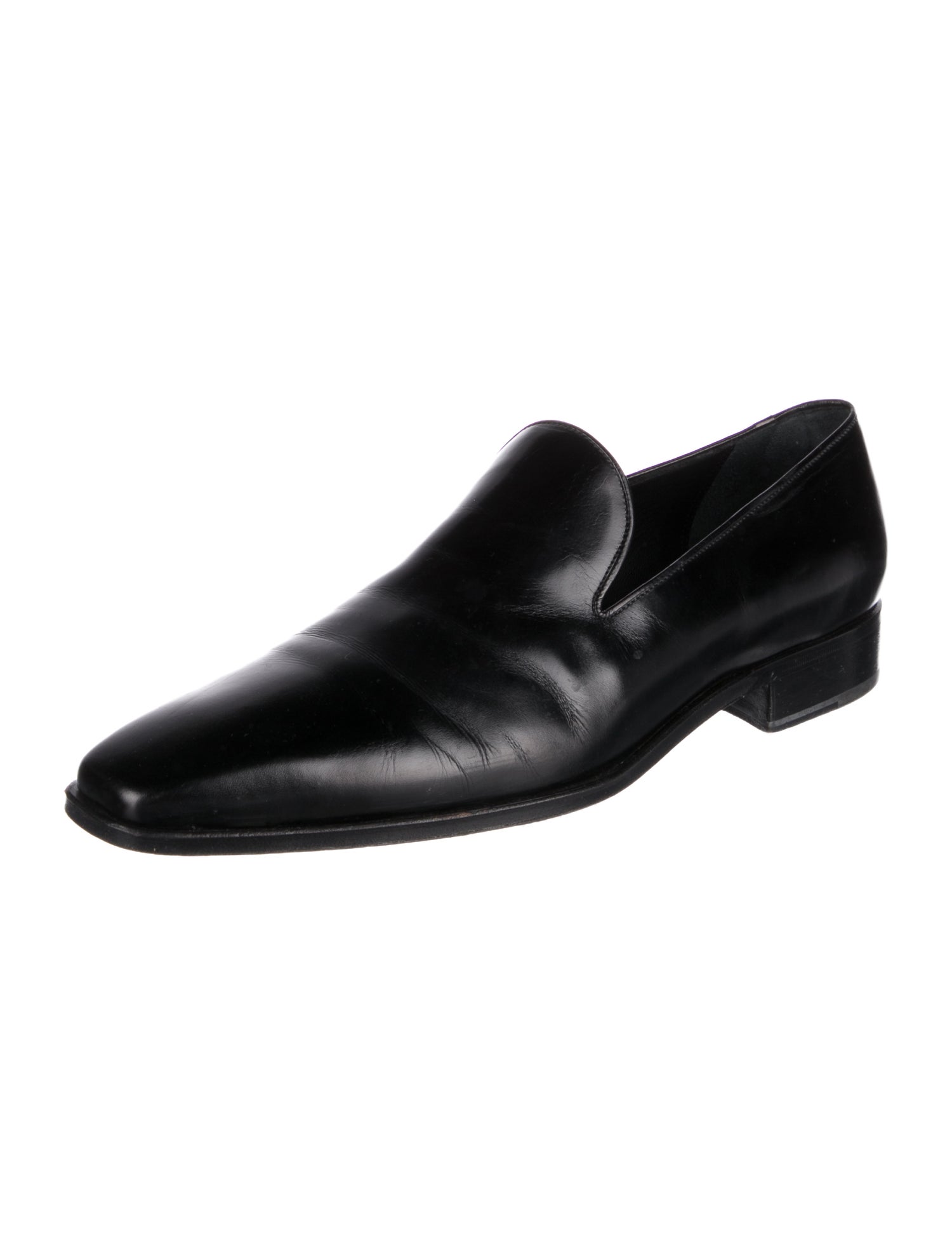 Salvatore Ferragamo Leather Dress Loafers