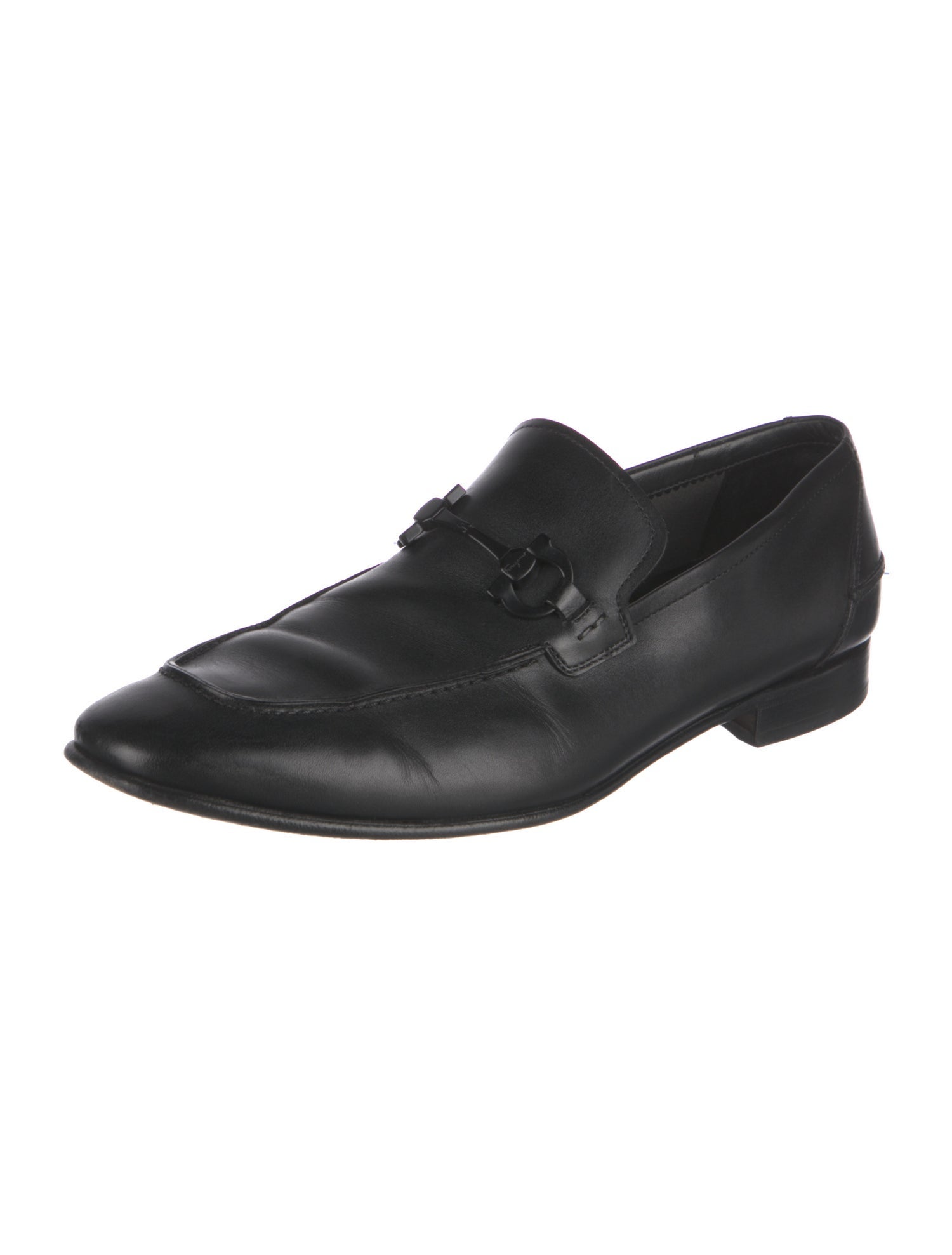 Salvatore Ferragamo Leather Dress Loafers