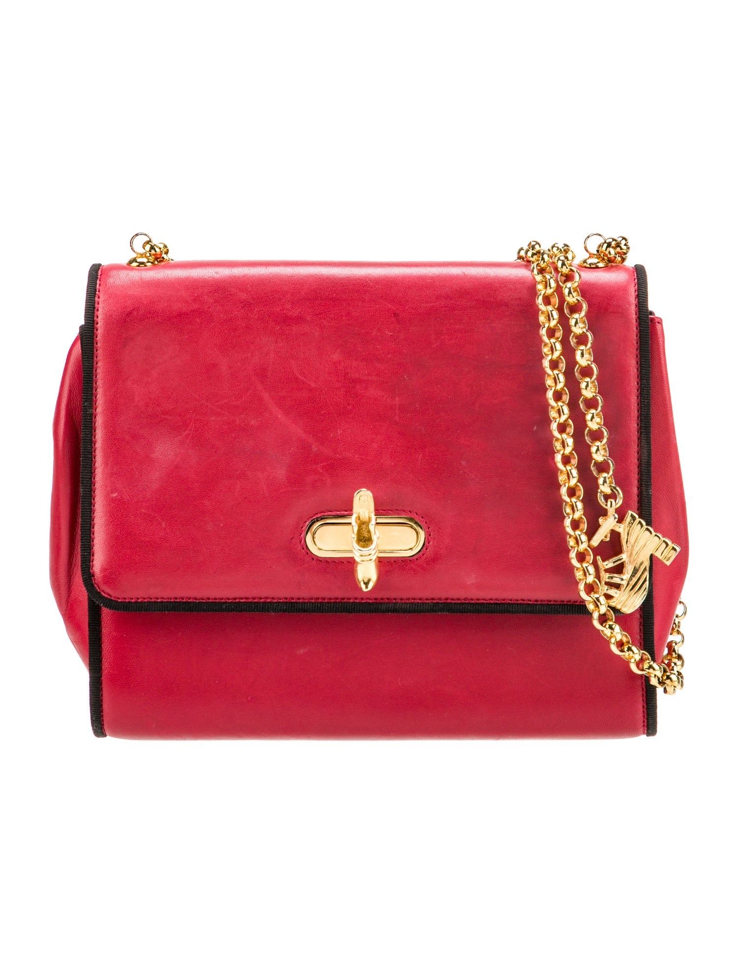 Salvatore Ferragamo Leather Crossbody Bag