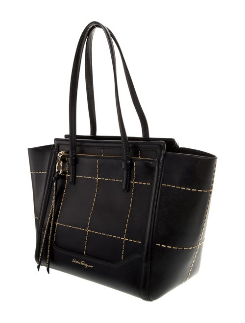 Salvatore Ferragamo Leather Tote