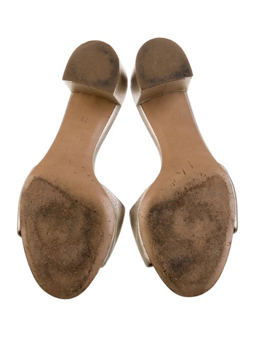 Salvatore Ferragamo Vara Bow Accent Leather Slides