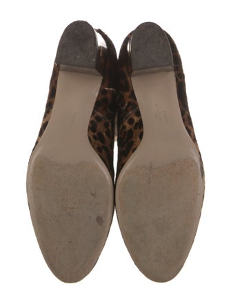 Salvatore Ferragamo Ponyhair Animal Print Riding Boots