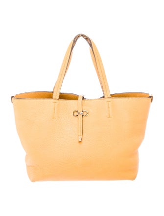 Salvatore Ferragamo Leather Top Handle Bag