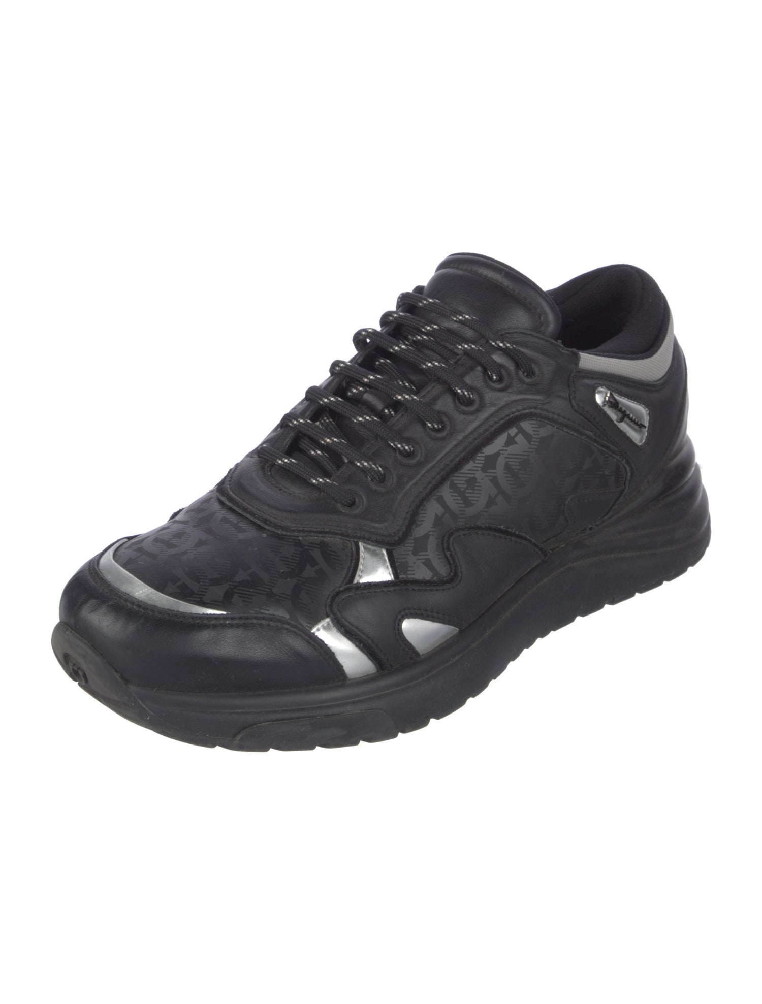 Salvatore Ferragamo Leather Athletic Sneakers