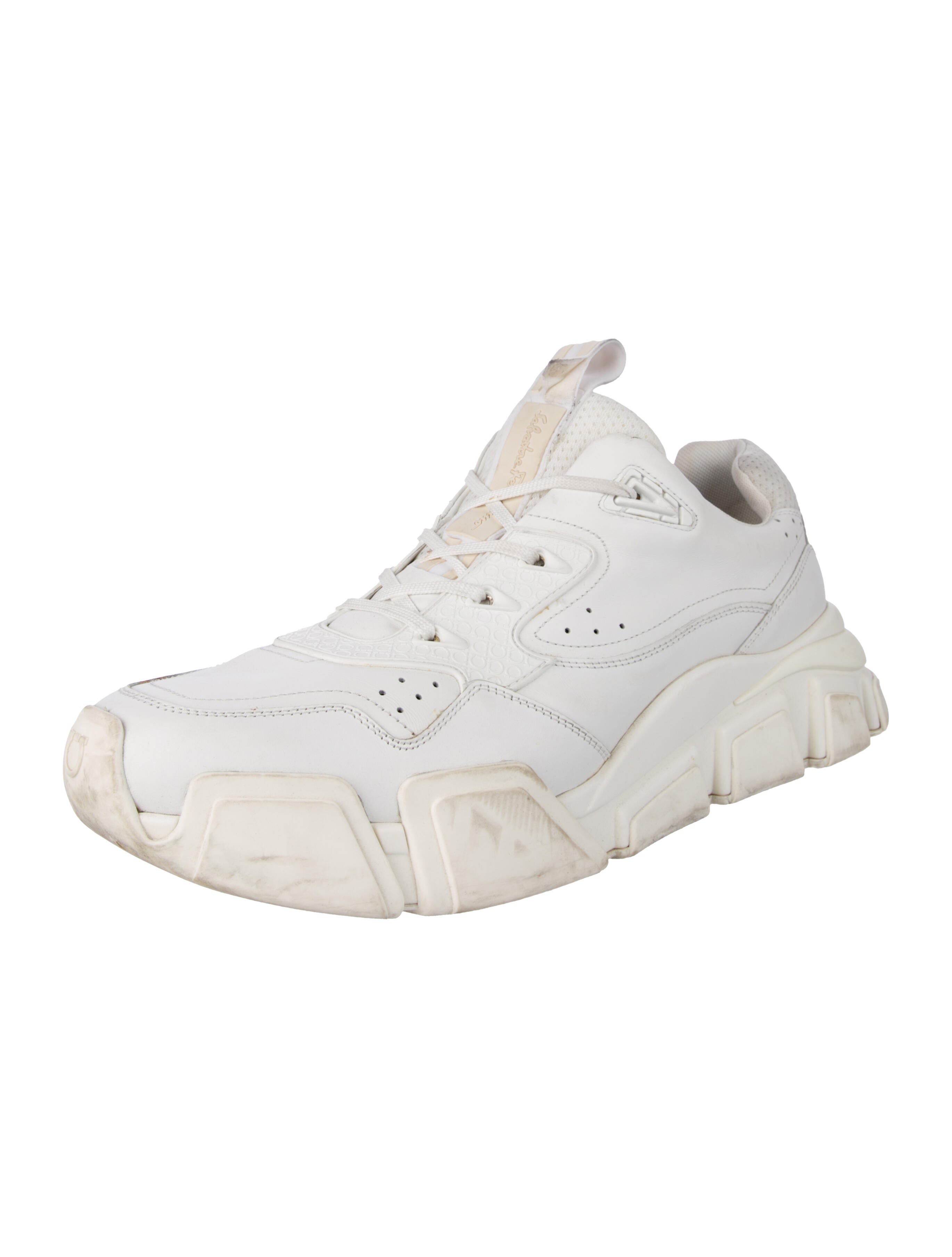 Salvatore Ferragamo Leather Sneakers