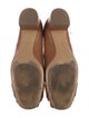 Salvatore Ferragamo Leather Fringe Trim Accent Pumps