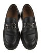 Ferragamo Gancini Logo Leather Dress Loafers