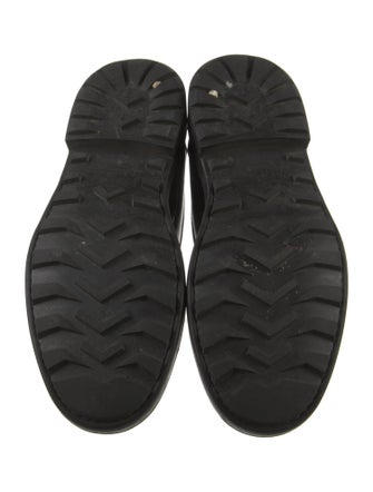 Ferragamo Gancini Logo Leather Dress Loafers