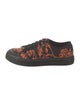 Salvatore Ferragamo Canvas Printed Sneakers