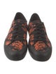 Salvatore Ferragamo Canvas Printed Sneakers
