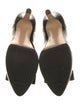 Salvatore Ferragamo Patent Leather Bow Accents Pumps
