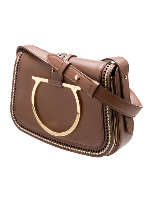 Salvatore Ferragamo Leather Shoulder Bag