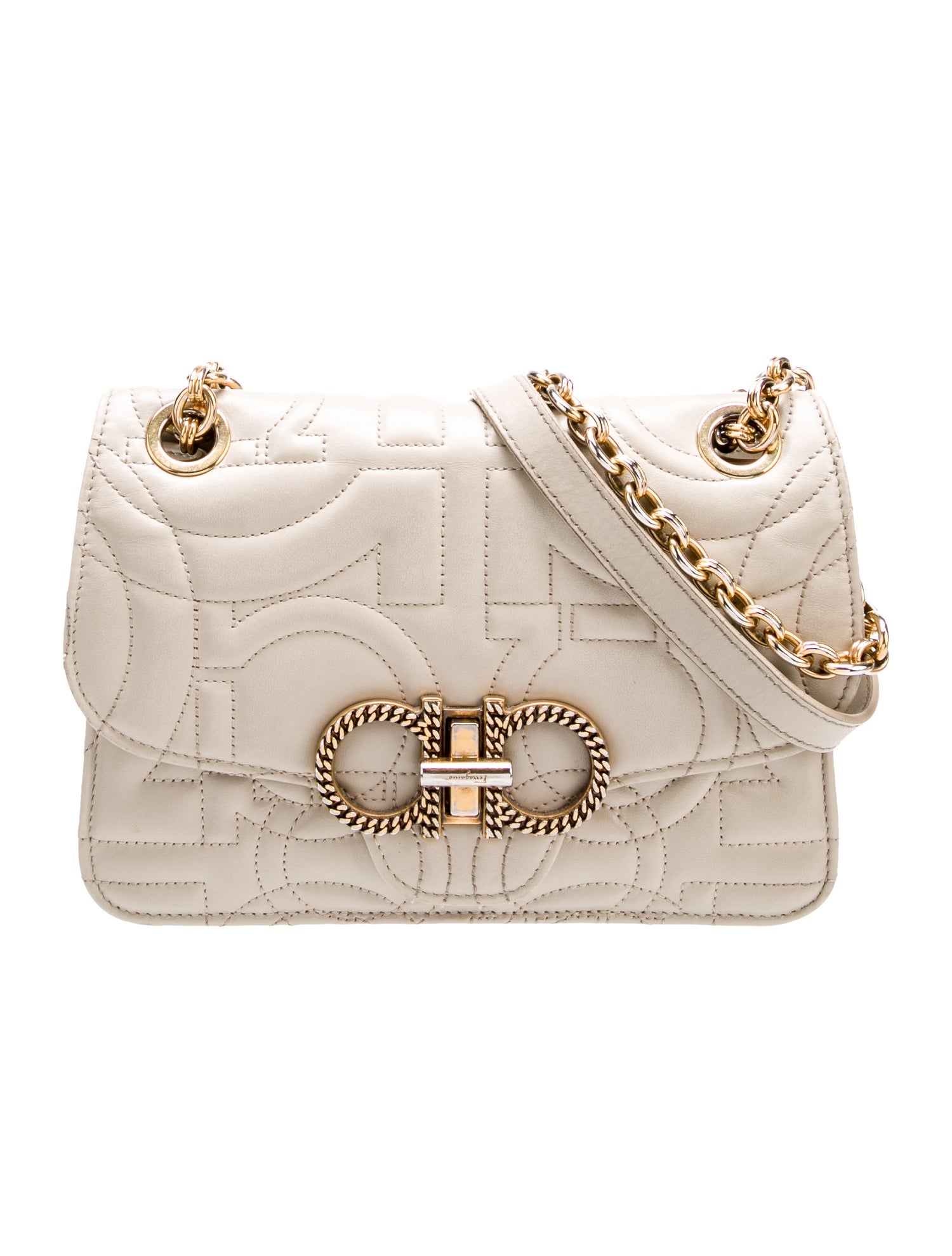 Salvatore Ferragamo Quilted Shoulder Bag