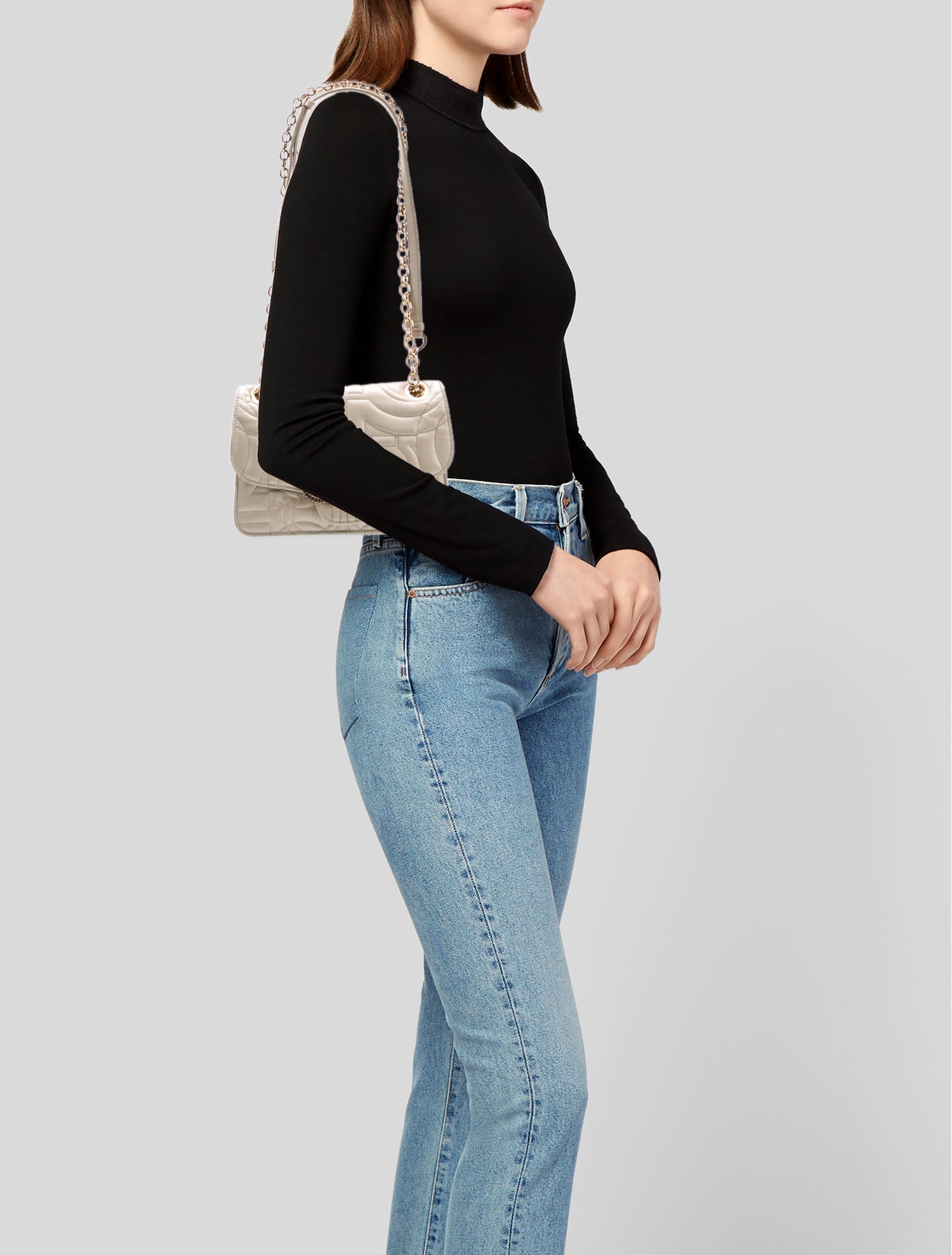 Salvatore Ferragamo Quilted Shoulder Bag