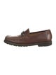 Salvatore Ferragamo Horsebit Accent Leather Loafers