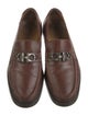 Salvatore Ferragamo Horsebit Accent Leather Loafers