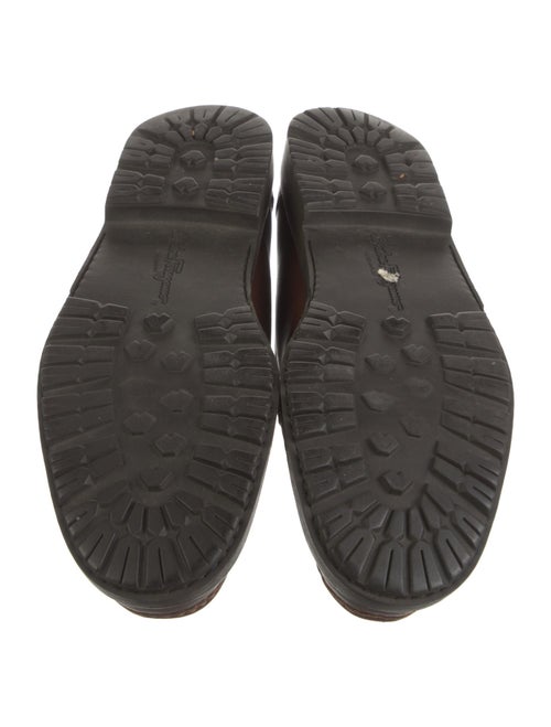 Salvatore Ferragamo Horsebit Accent Leather Loafers