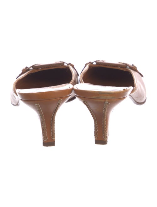 Salvatore Ferragamo Leather Mules